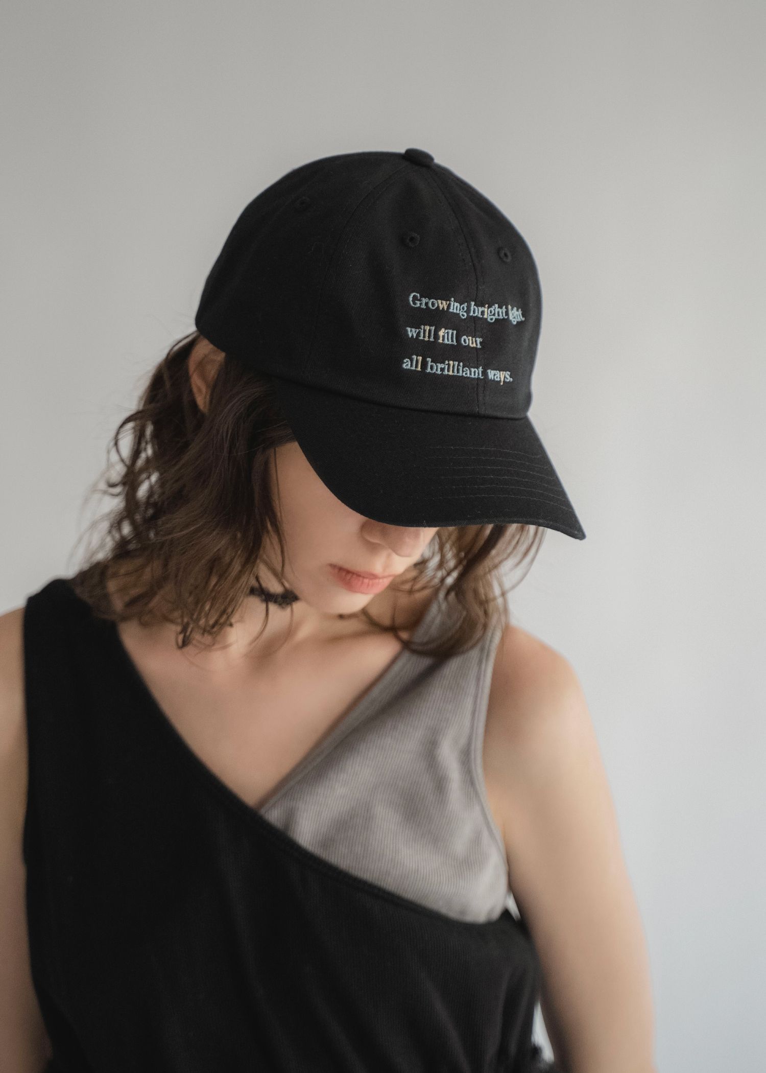 message embroidery cotton CAP