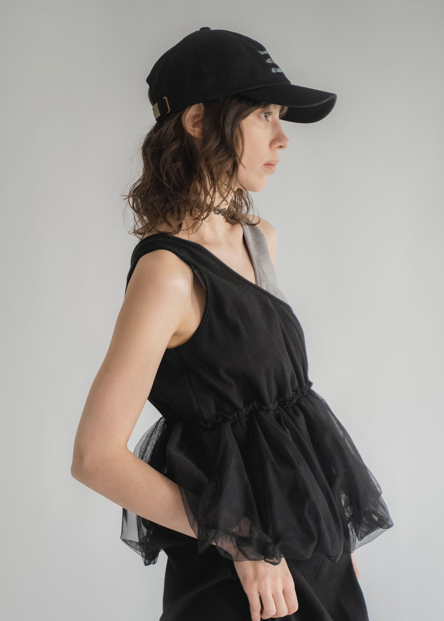 message embroidery cotton CAP