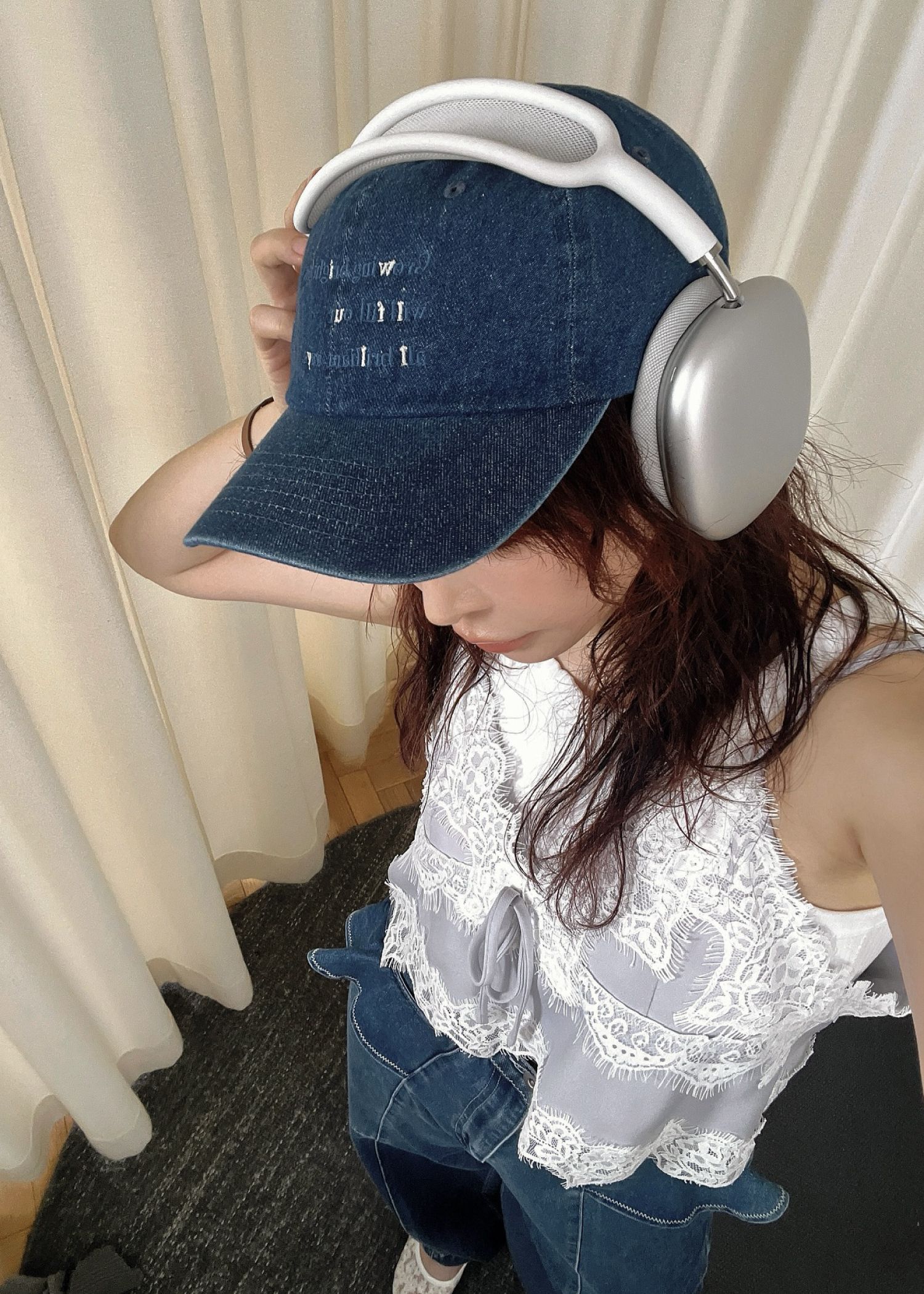 message embroidery cotton CAP