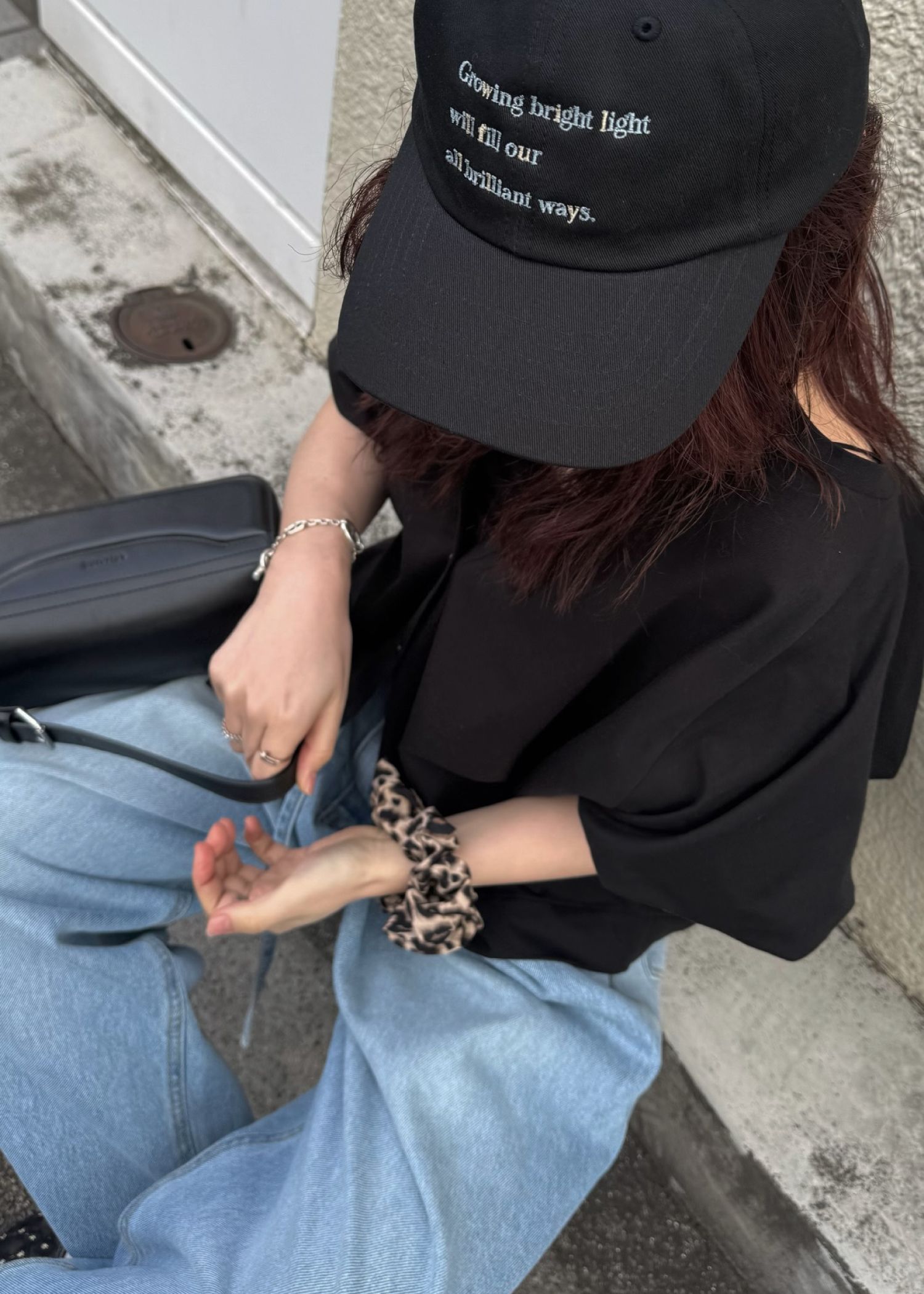 message embroidery cotton CAP