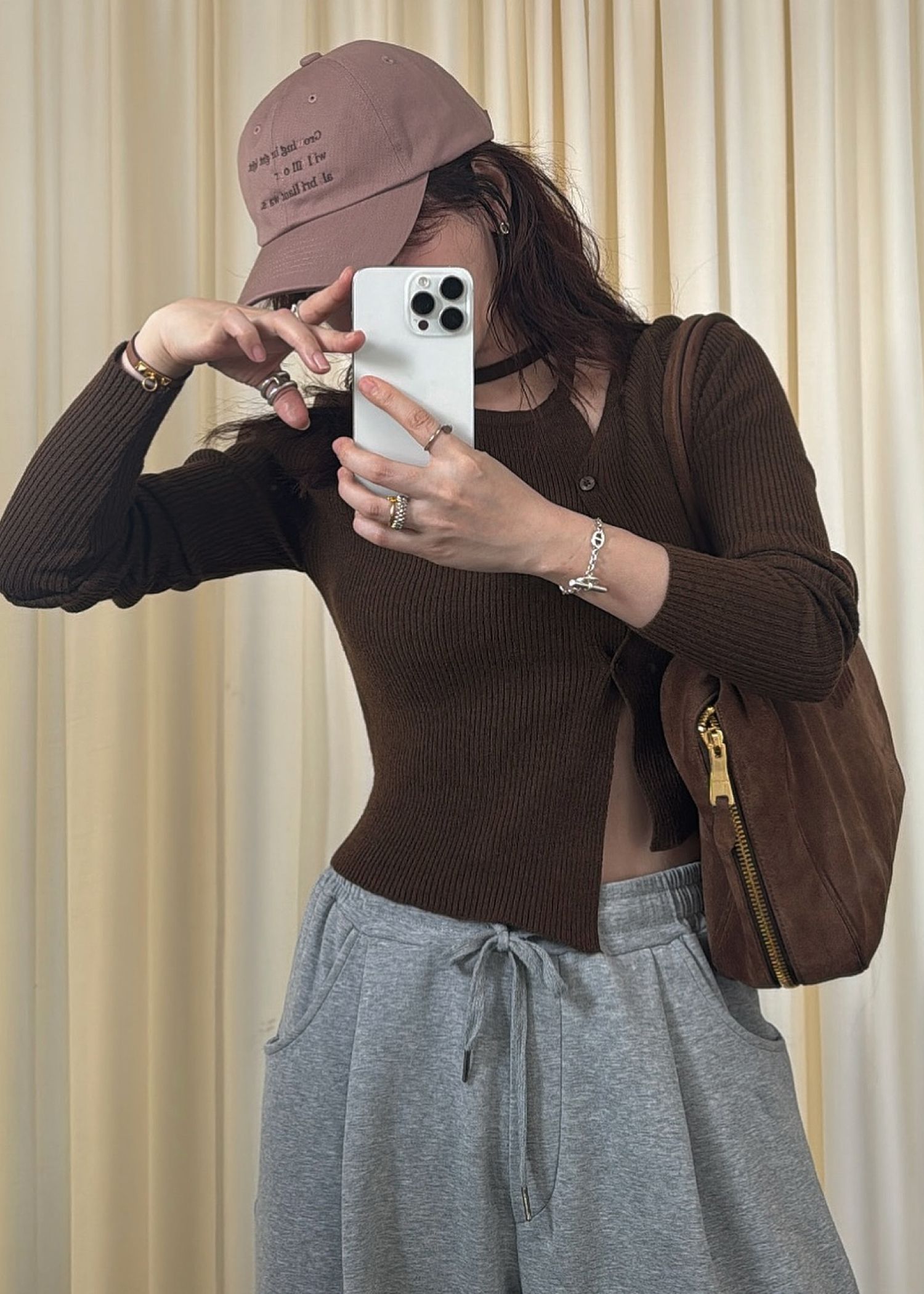 message embroidery cotton CAP