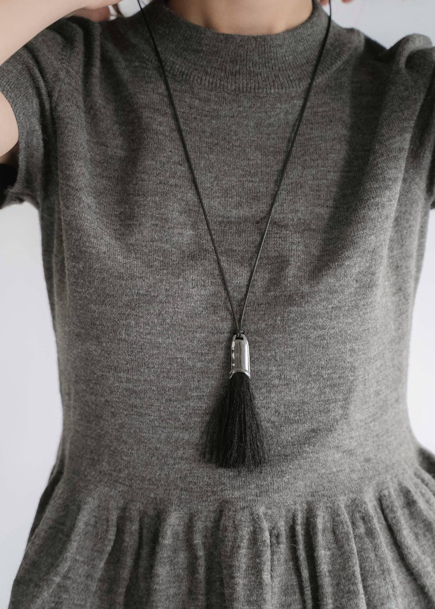 long tassel pendant