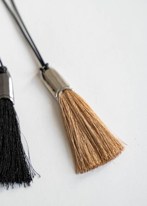 long tassel pendant