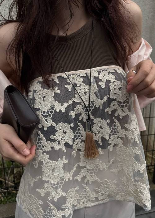 long tassel pendant