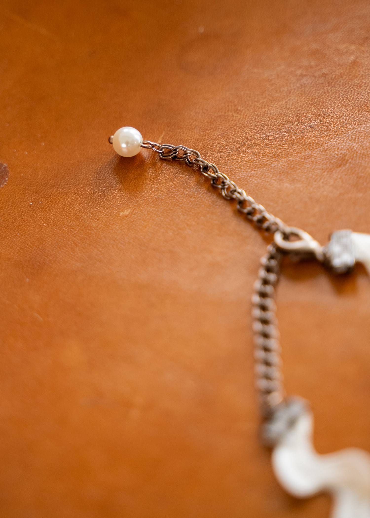 wave cord adjustable choker necklace