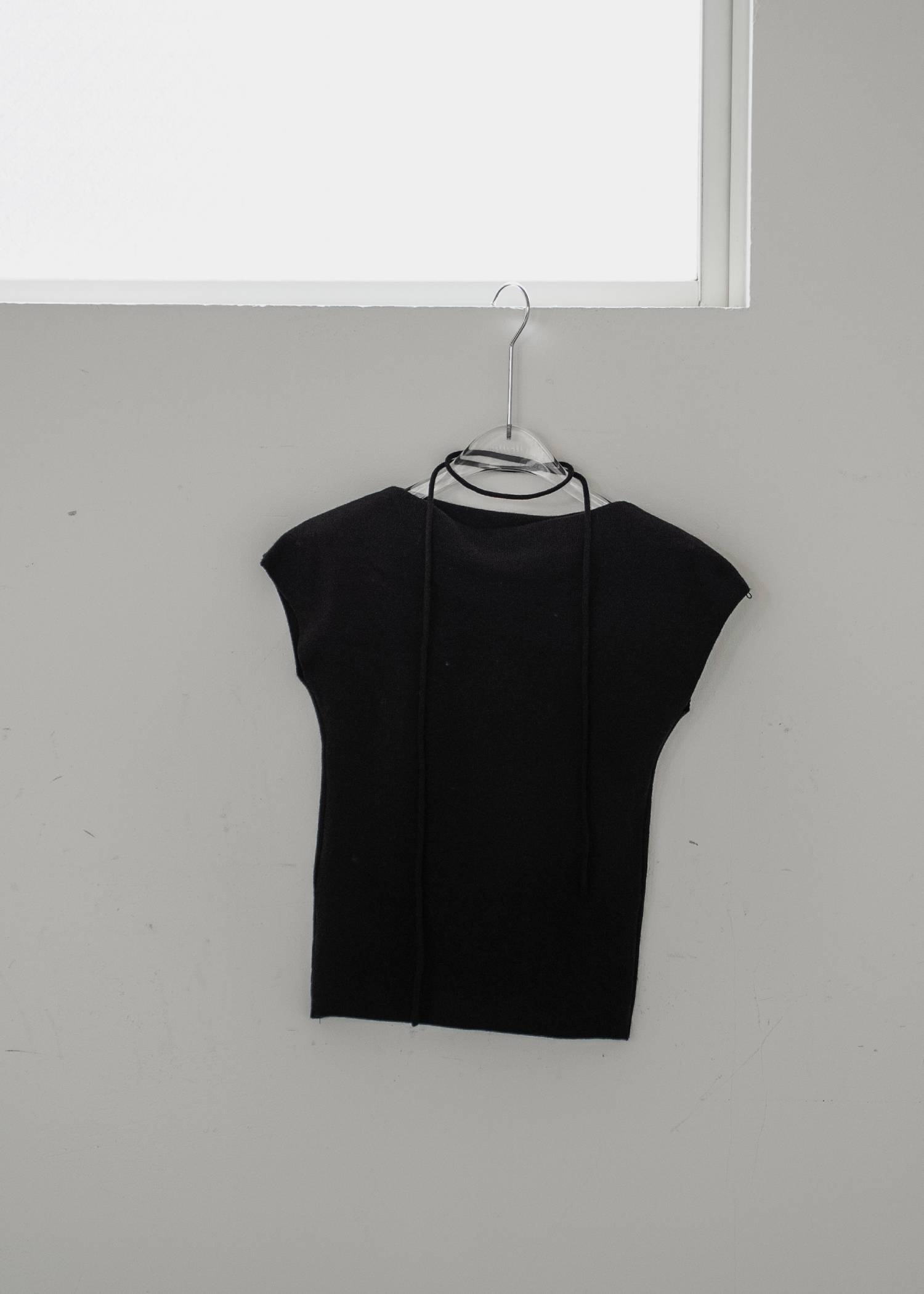 cord arrange french sleeve knit