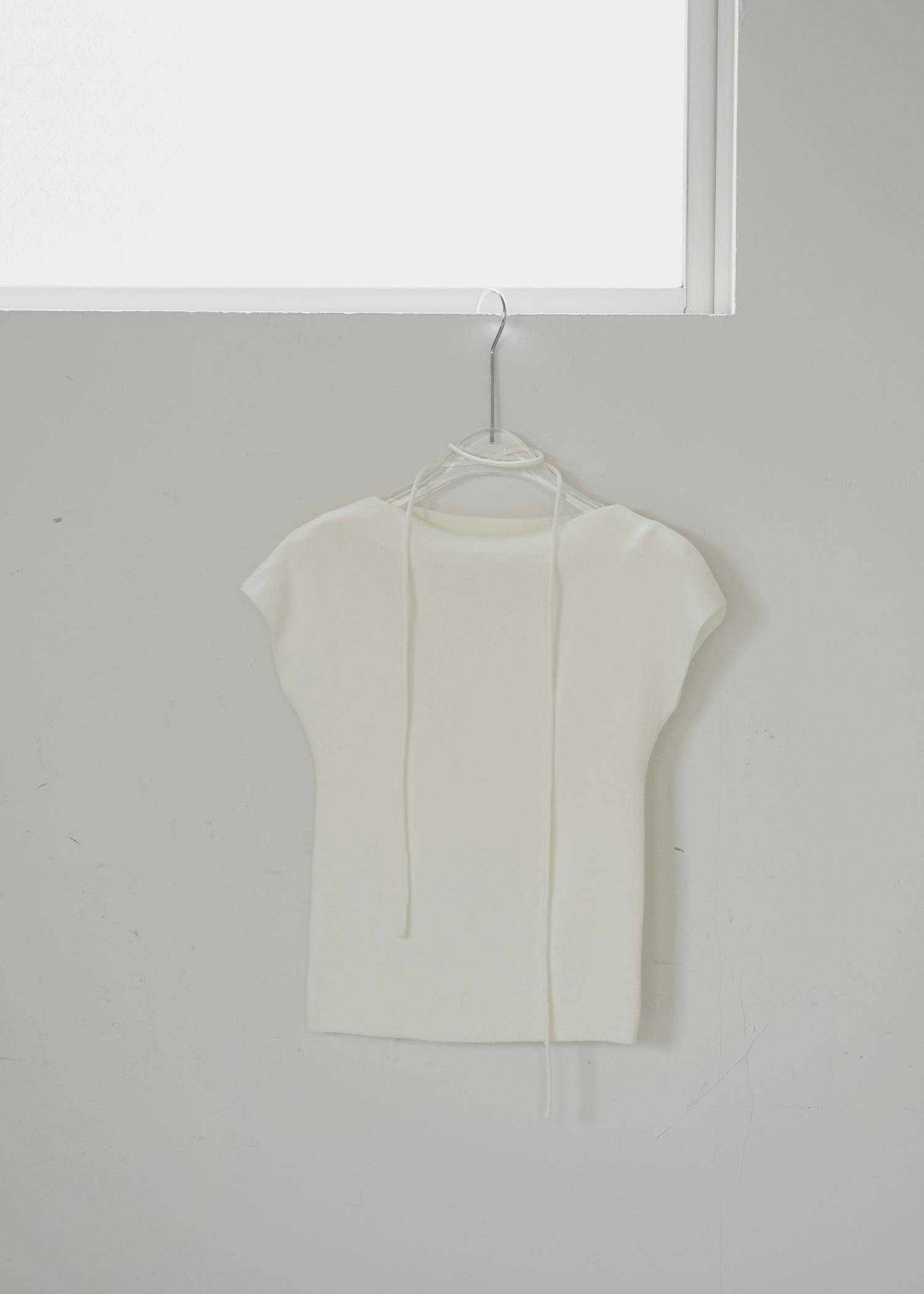 cord arrange french sleeve knit