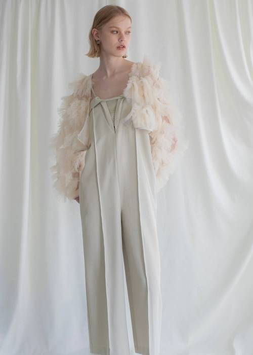 narrow cord layered lace all-in-one