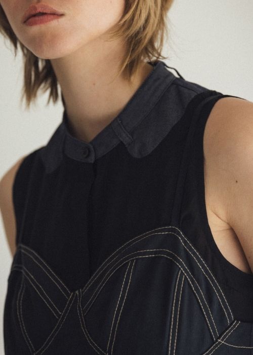 mermaid adjuster bustier camisole OP