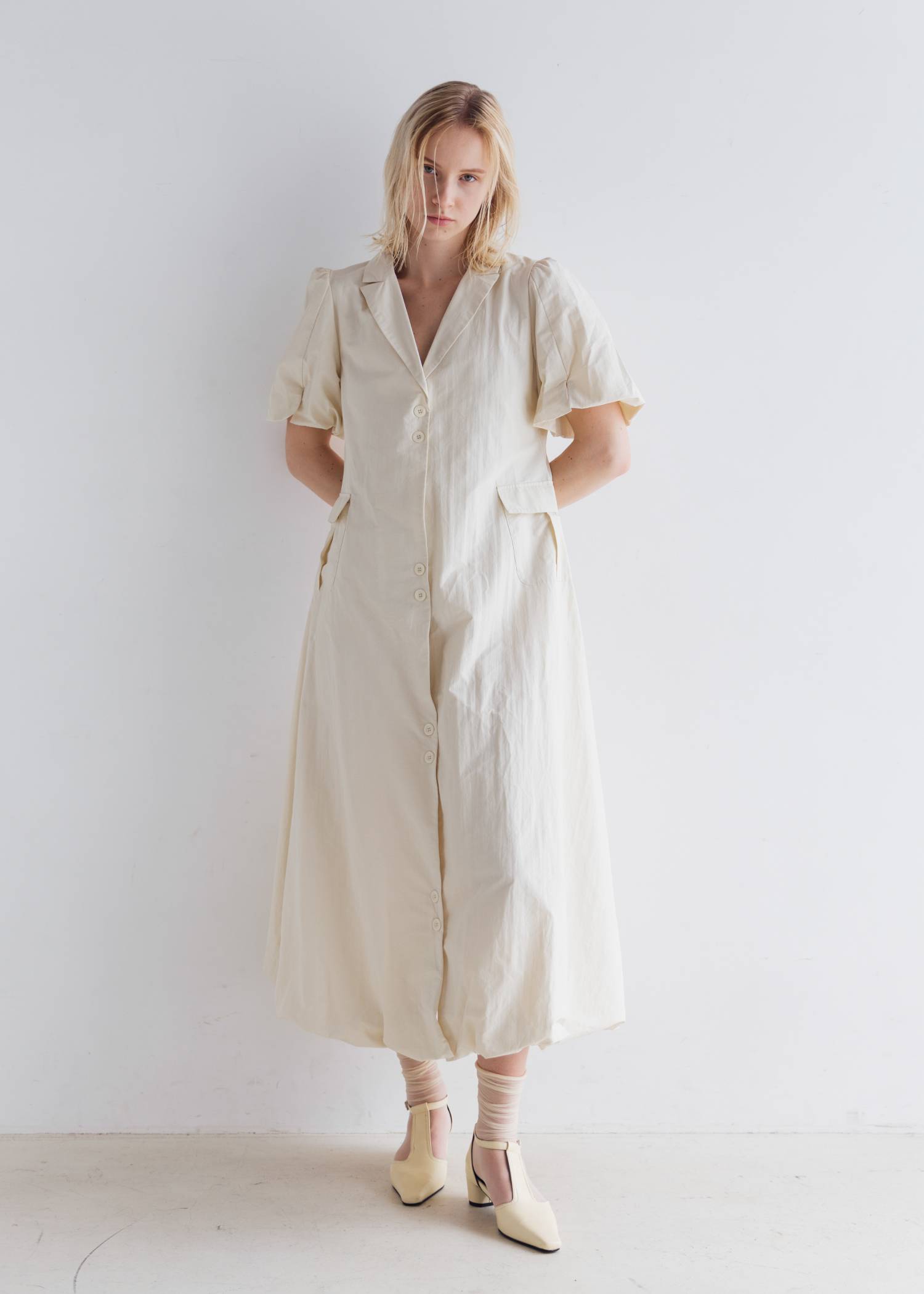 hem balloon tailored jacket like OP