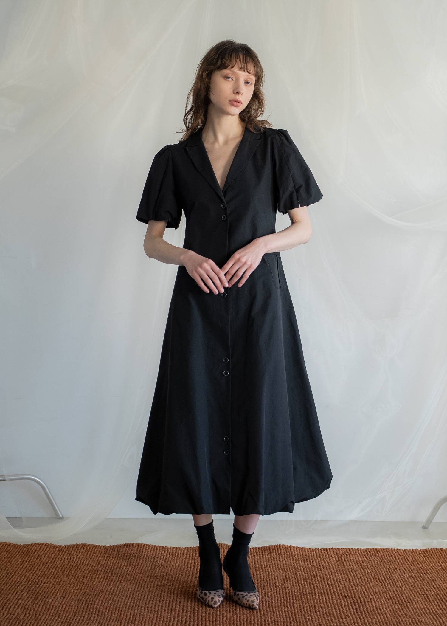 hem balloon tailored jacket like OP