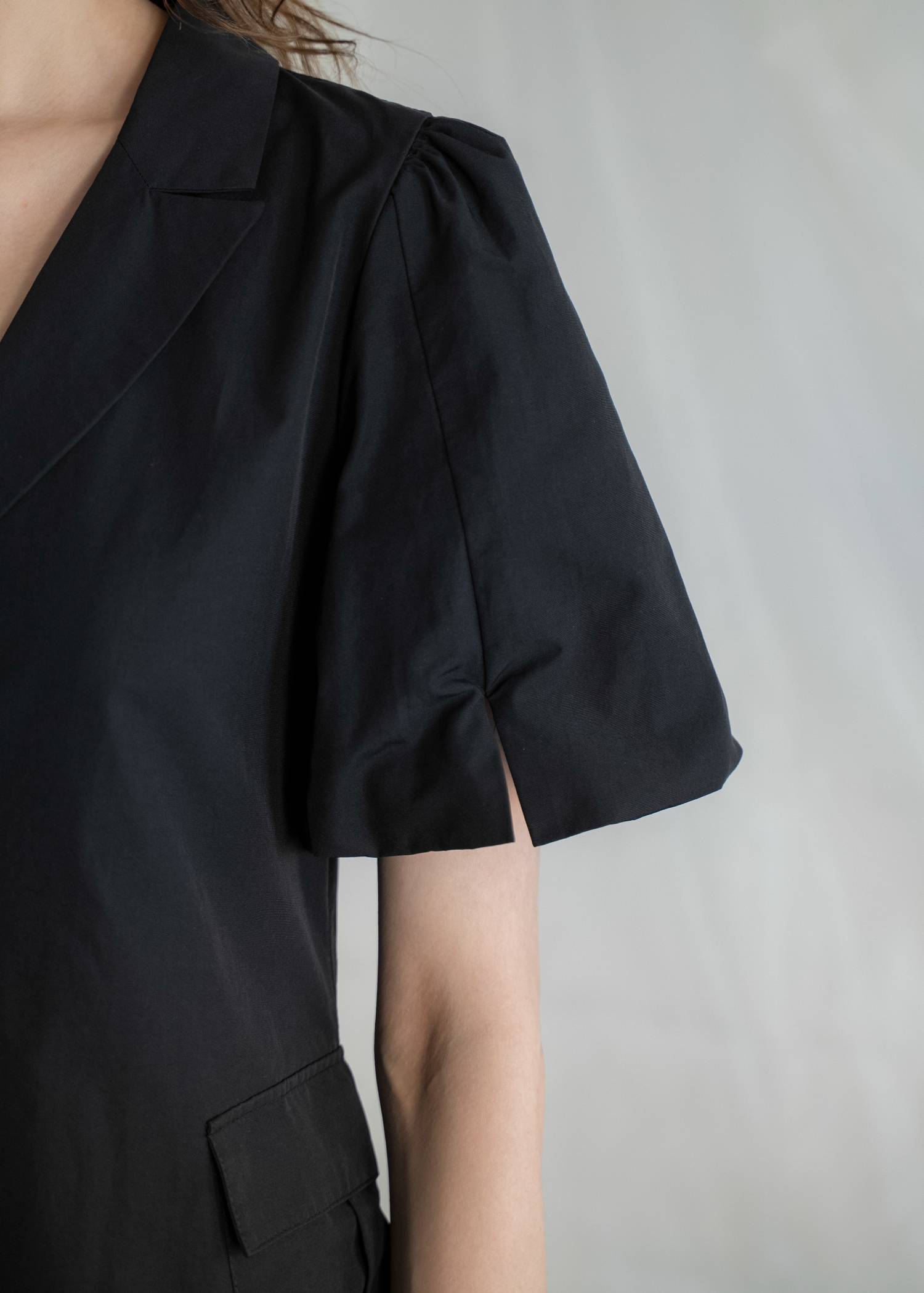 hem balloon tailored jacket like OP