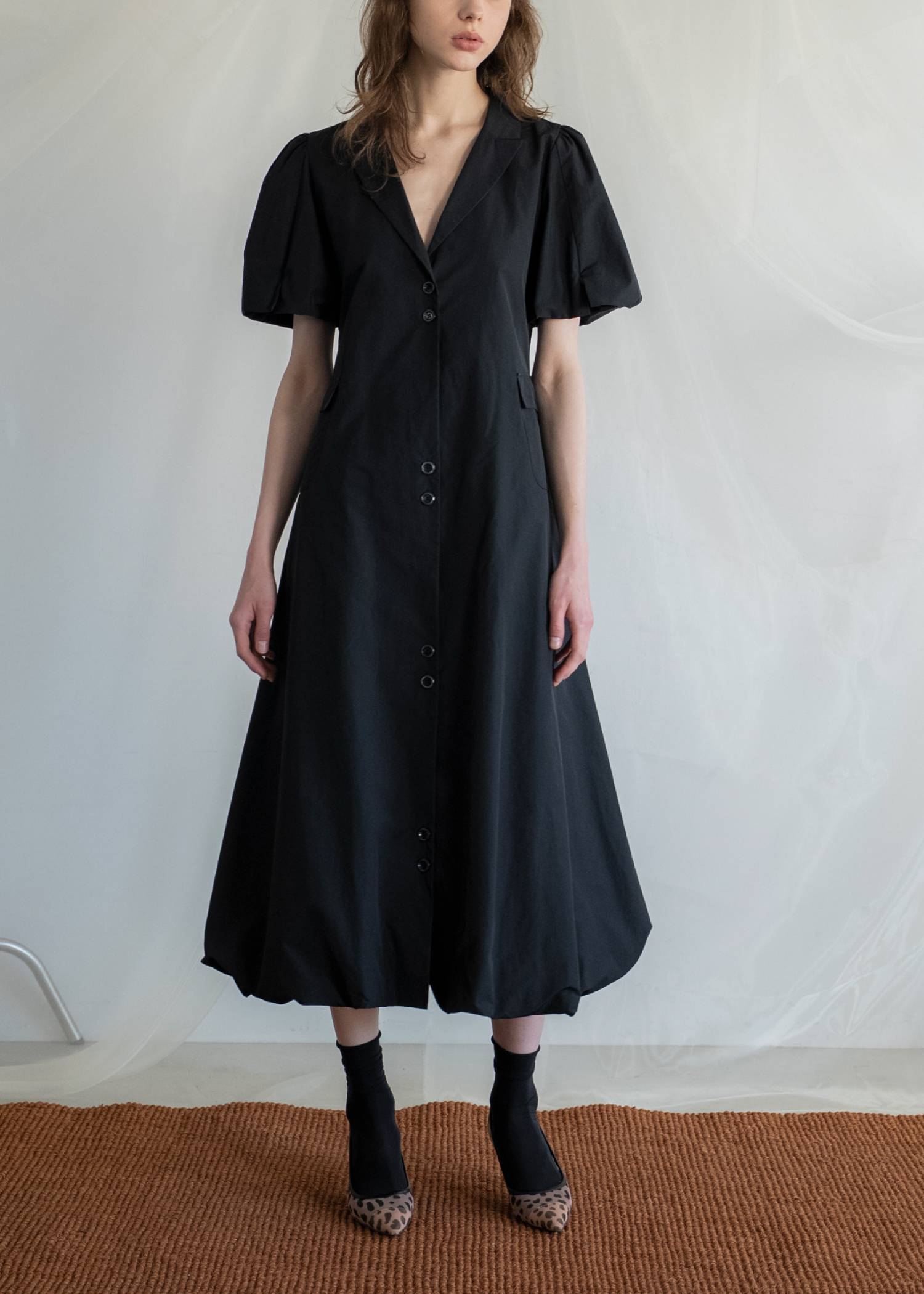 hem balloon tailored jacket like OP