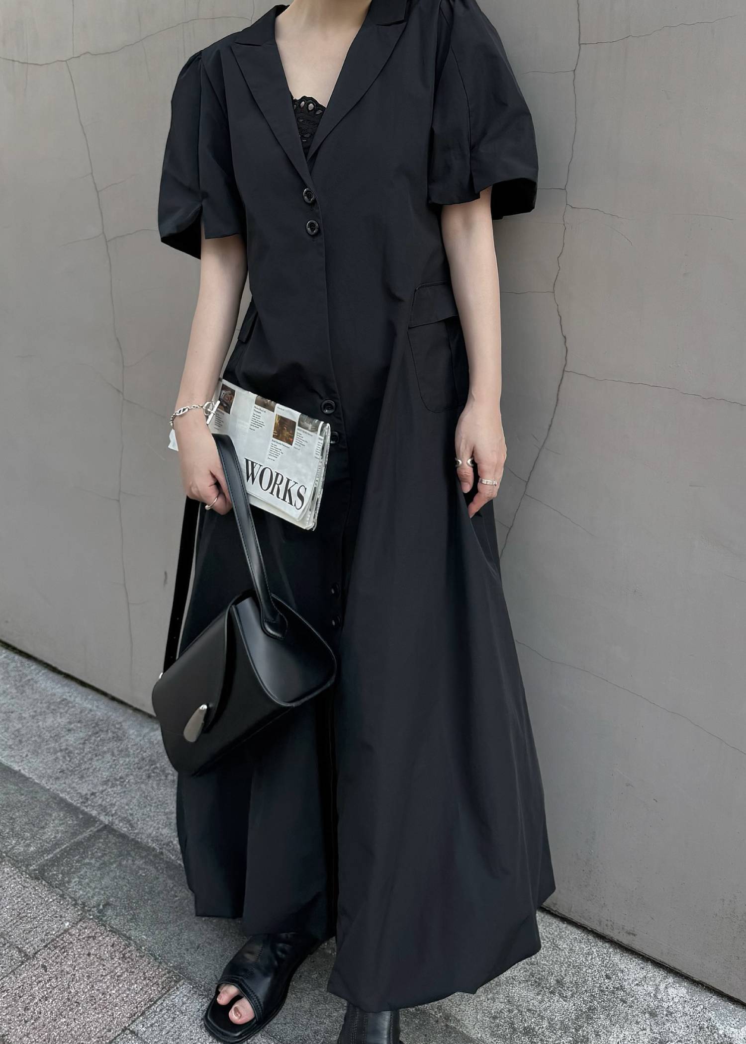 hem balloon tailored jacket like OP