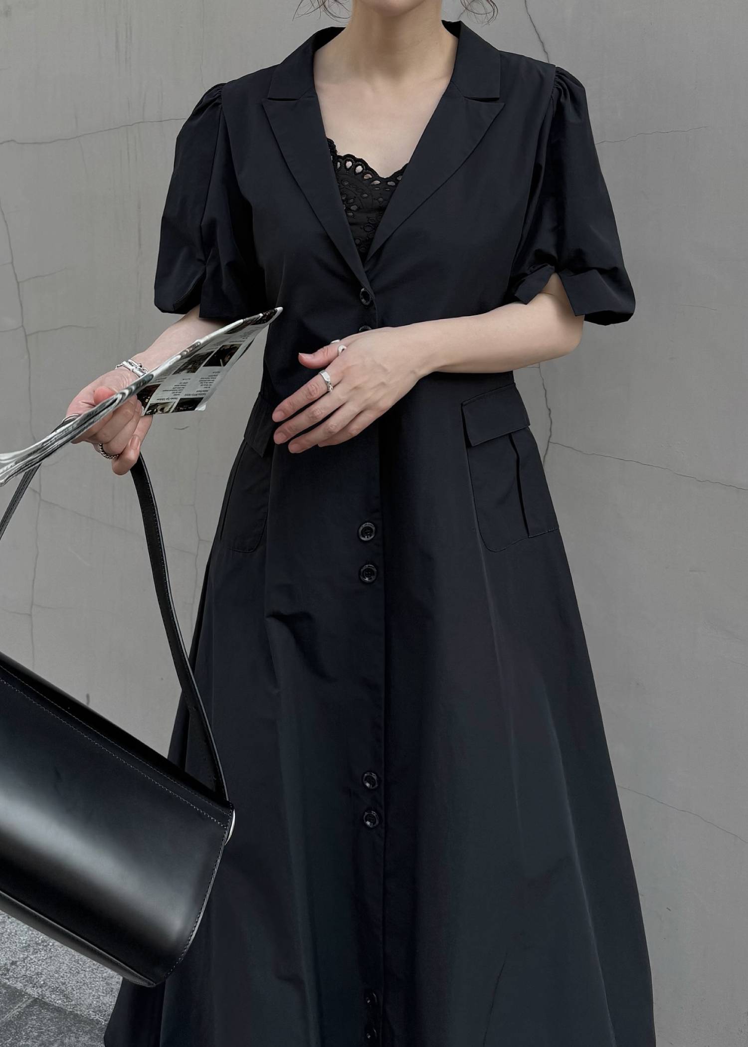 hem balloon tailored jacket like OP