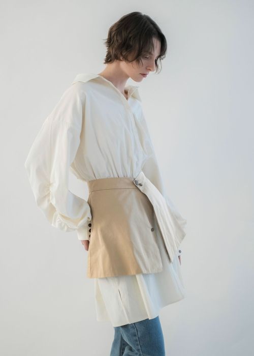 docking skirt layered like shirt OP