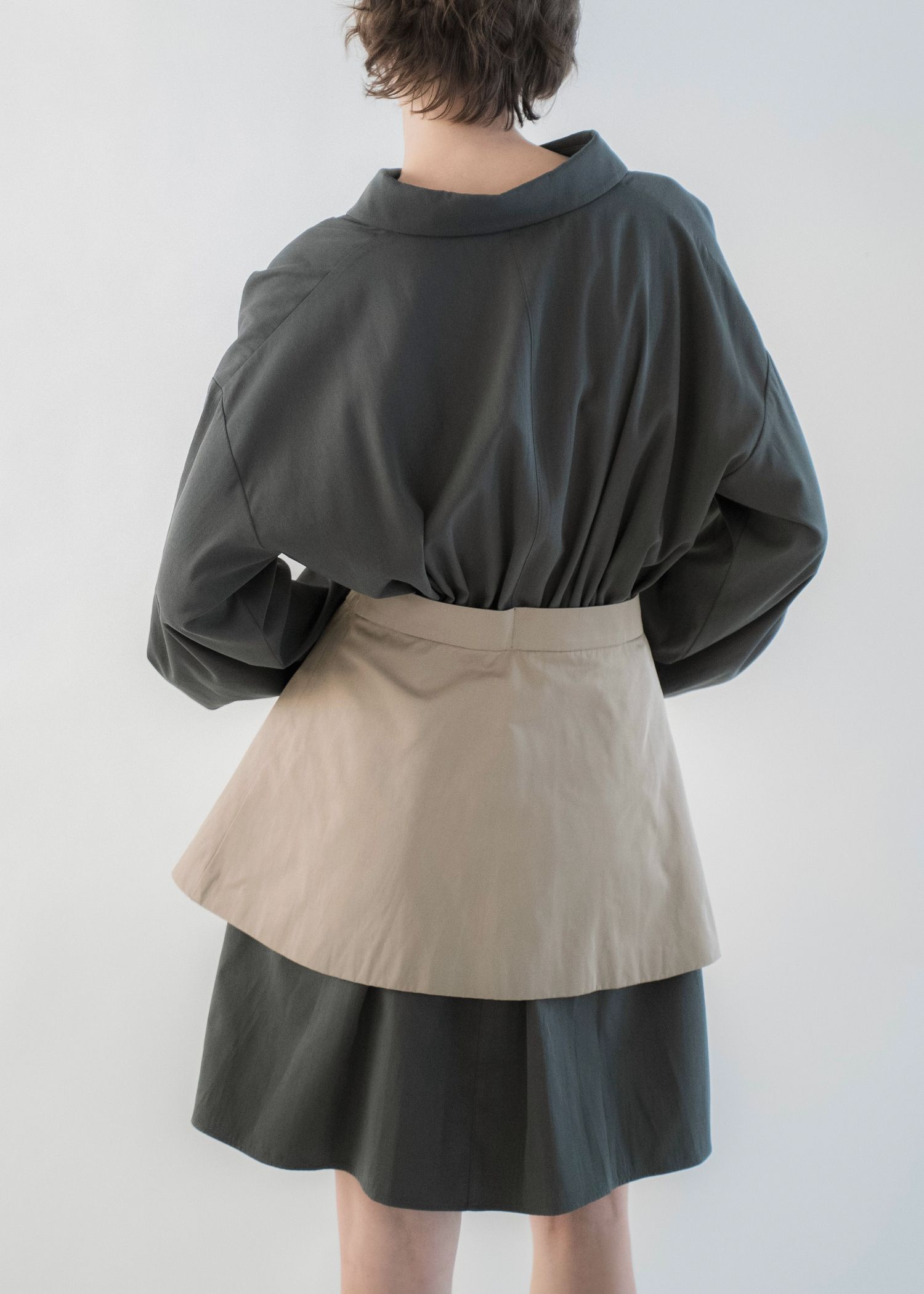 docking skirt layered like shirt OP