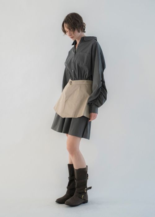docking skirt layered like shirt OP