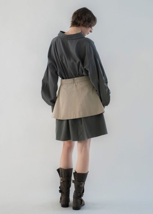 docking skirt layered like shirt OP