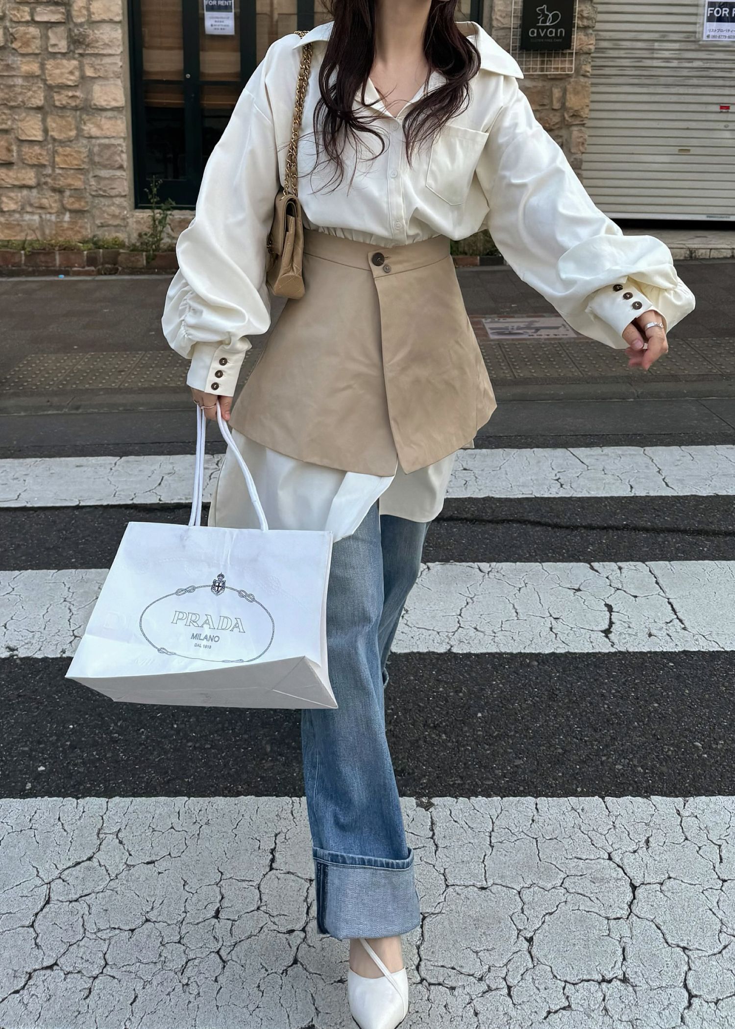 docking skirt layered like shirt OP