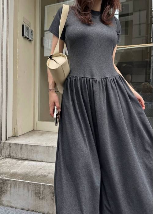 healthy cut out waist snap button OP
