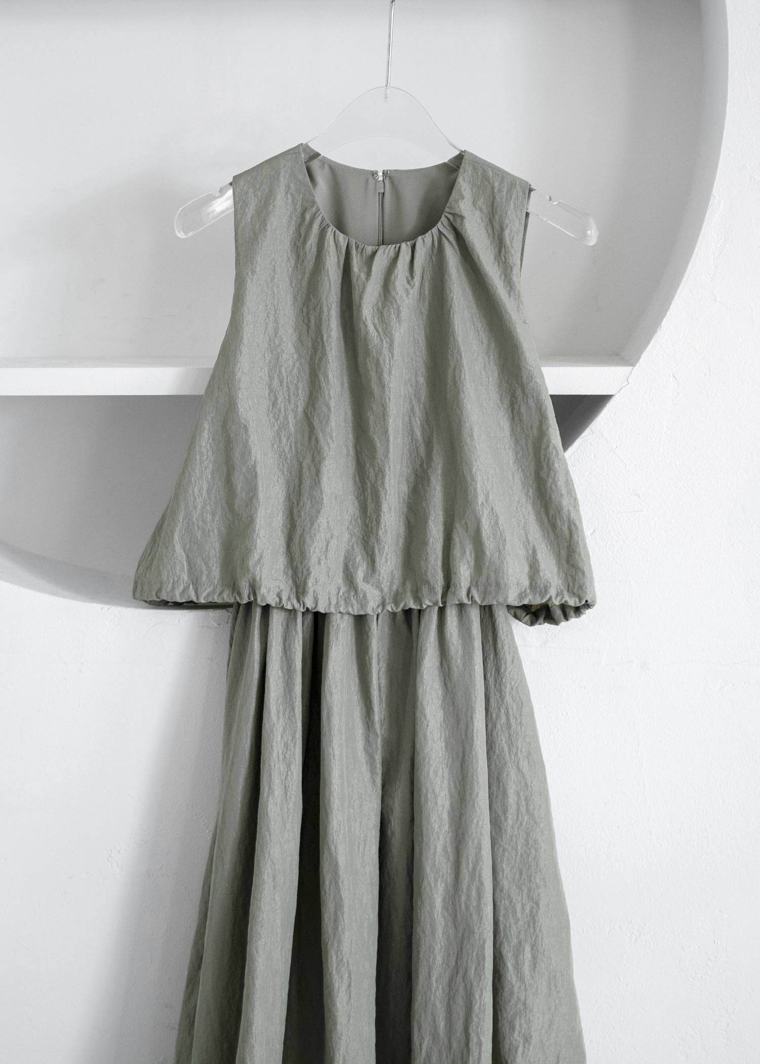back drawstring waist open OP