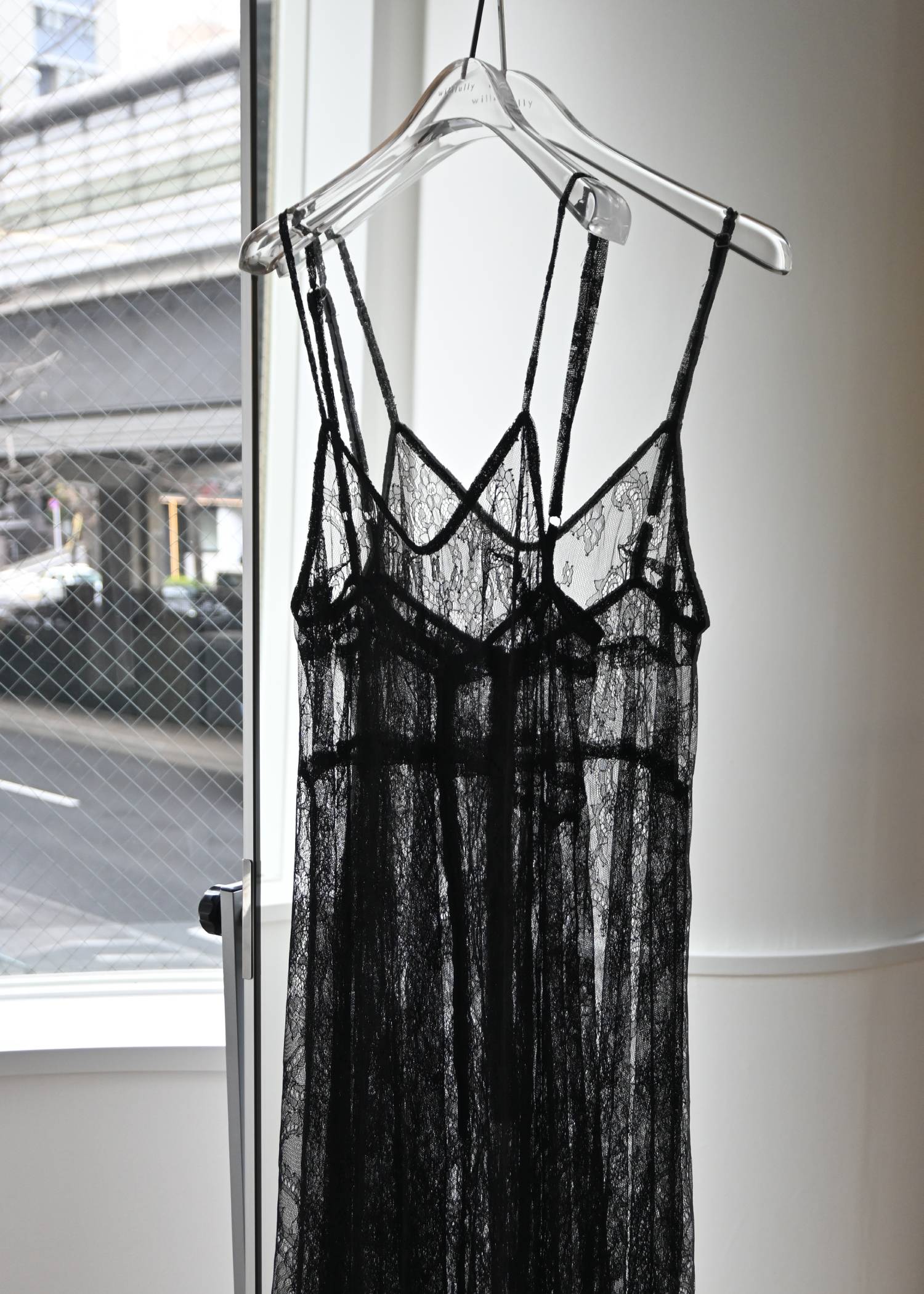 ethereal lace sheer camisole OP