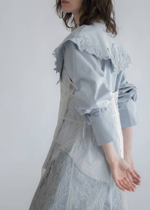 ethereal lace sheer camisole OP