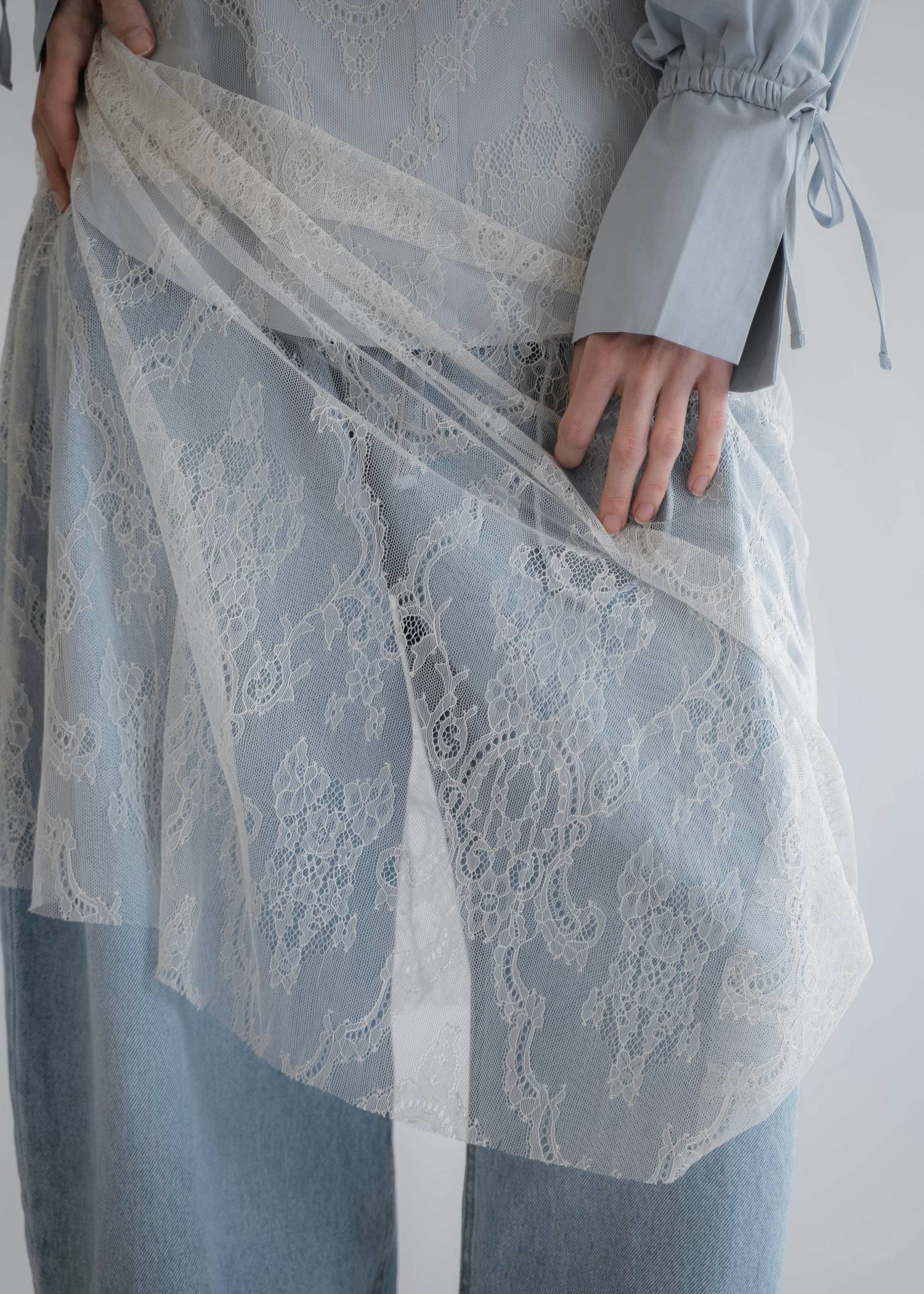 ethereal lace sheer camisole OP