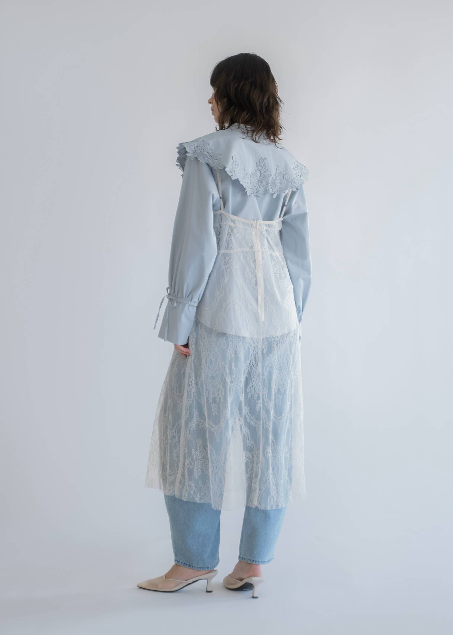 ethereal lace sheer camisole OP