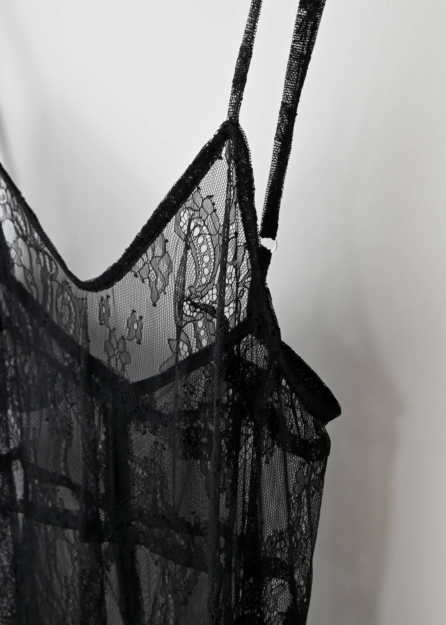 ethereal lace sheer camisole OP