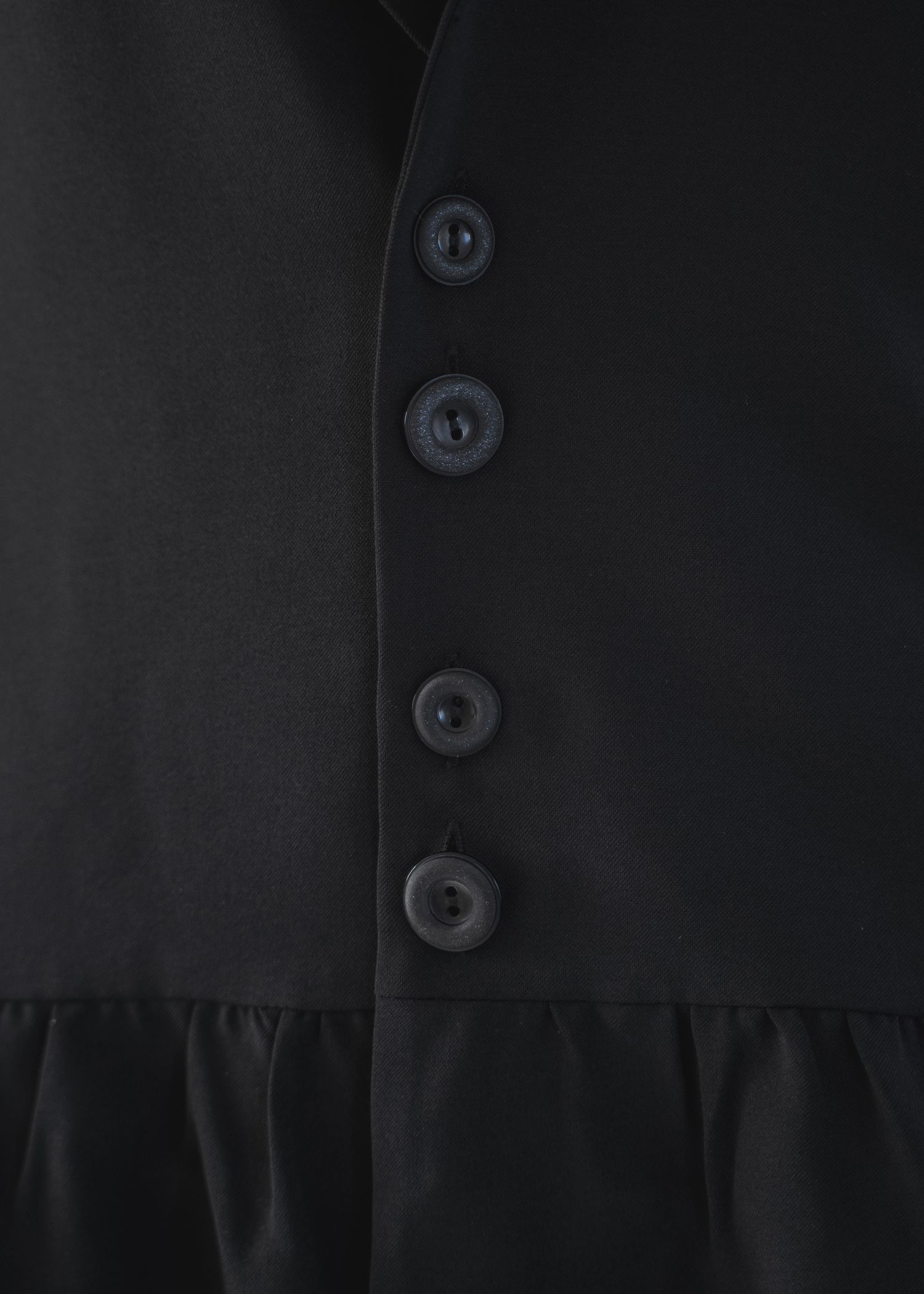 cuffs lace hem balloon frill JK