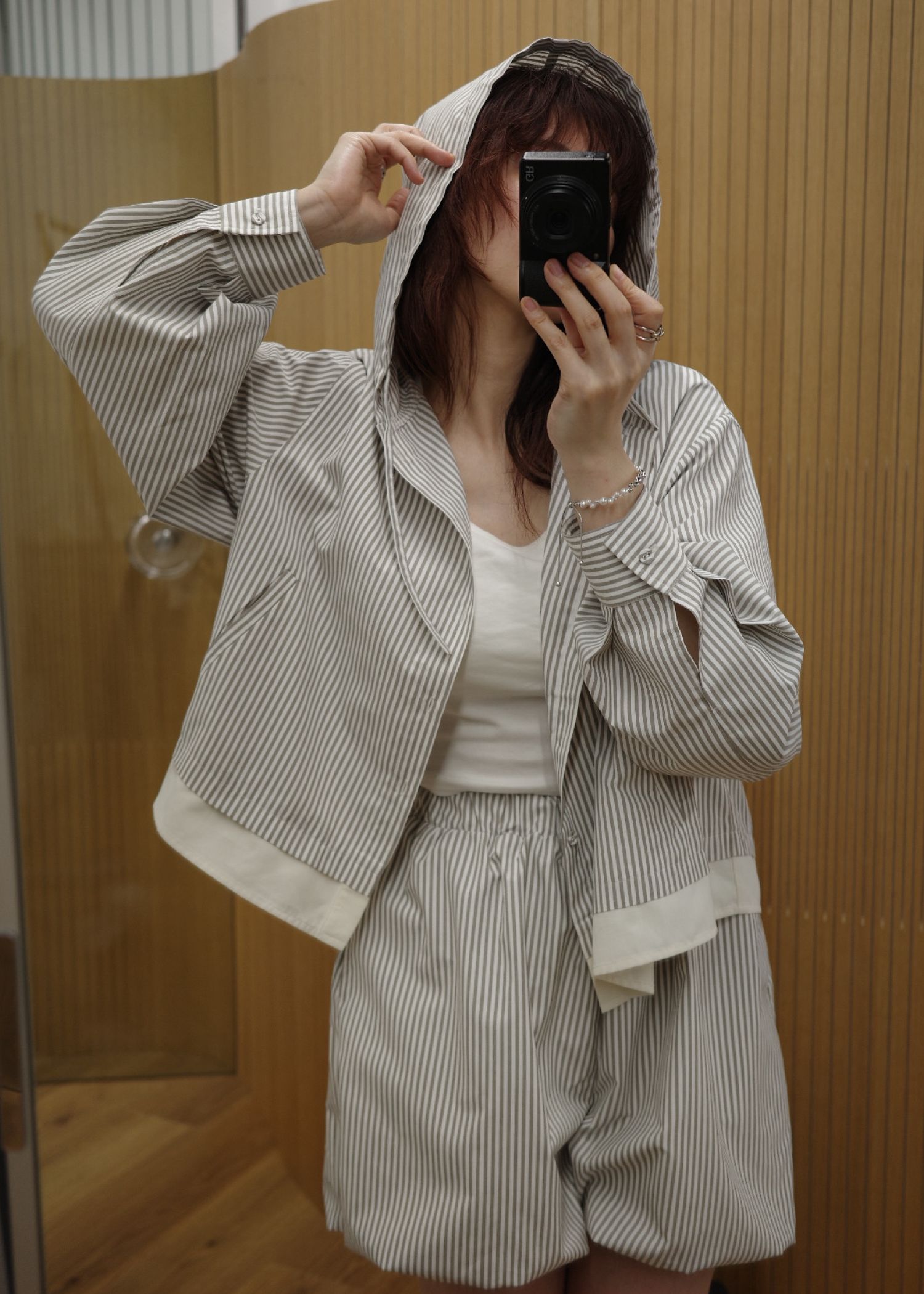 balloon hem UV cut gather volume S/PT