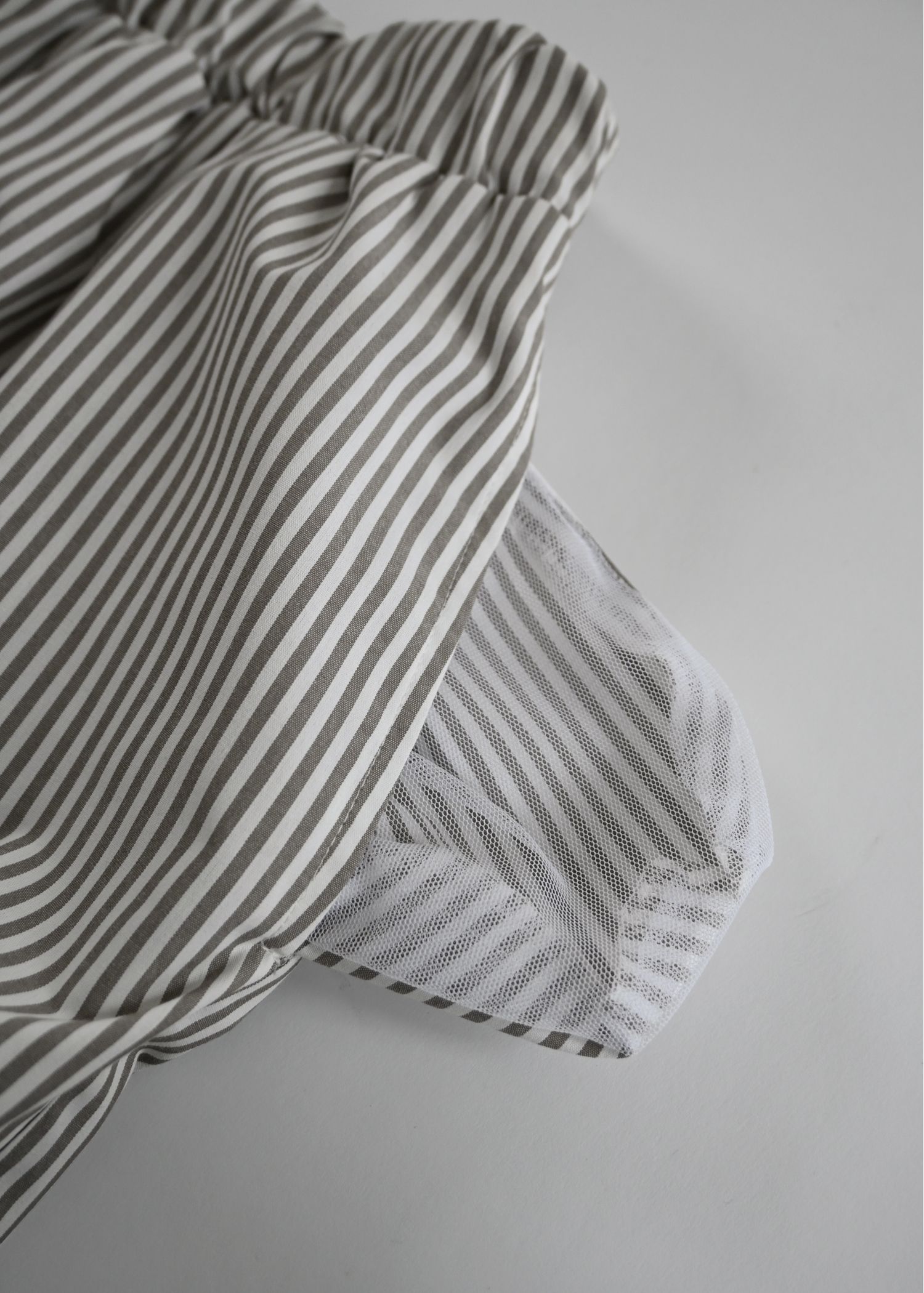 balloon hem UV cut gather volume S/PT