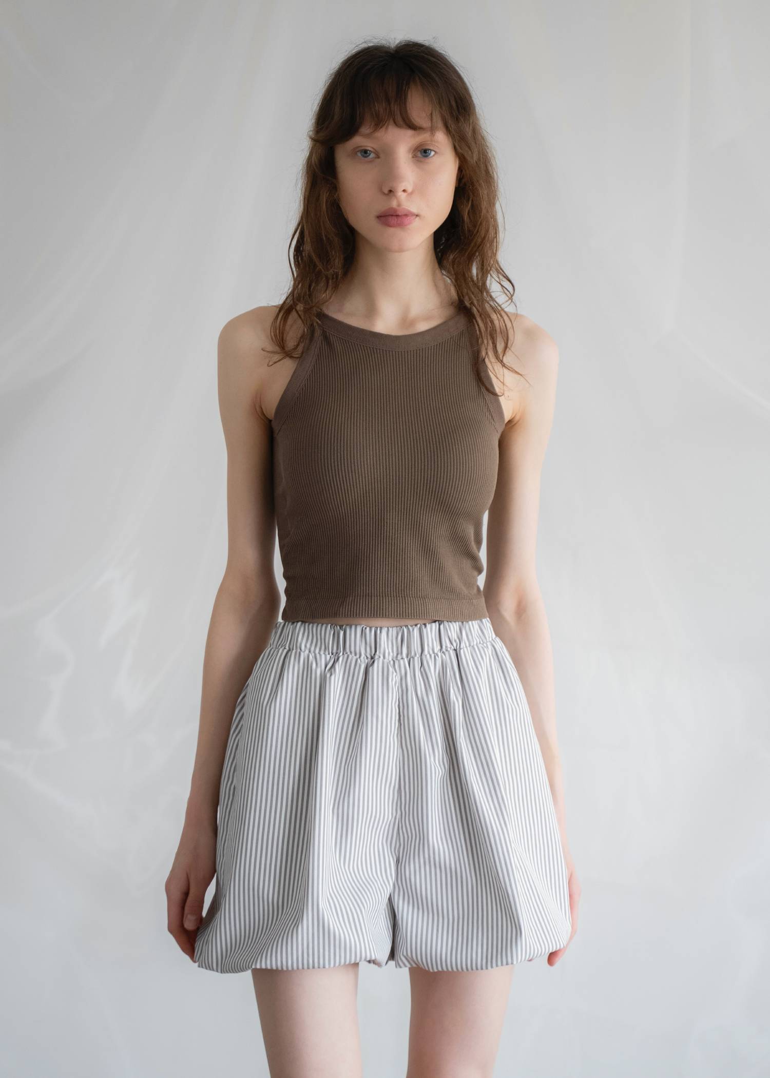 balloon hem UV cut gather volume S/PT