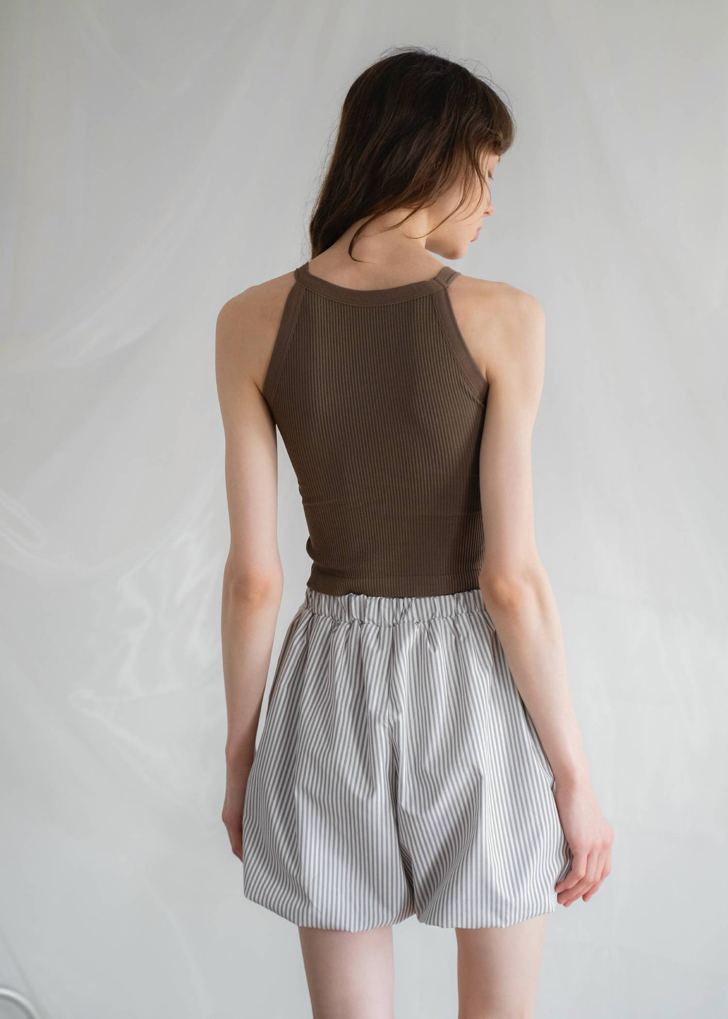 balloon hem UV cut gather volume S/PT