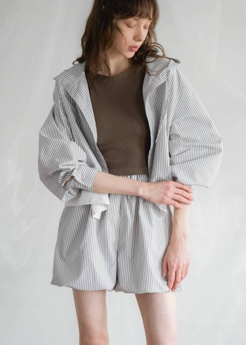 balloon hem UV cut gather volume S/PT