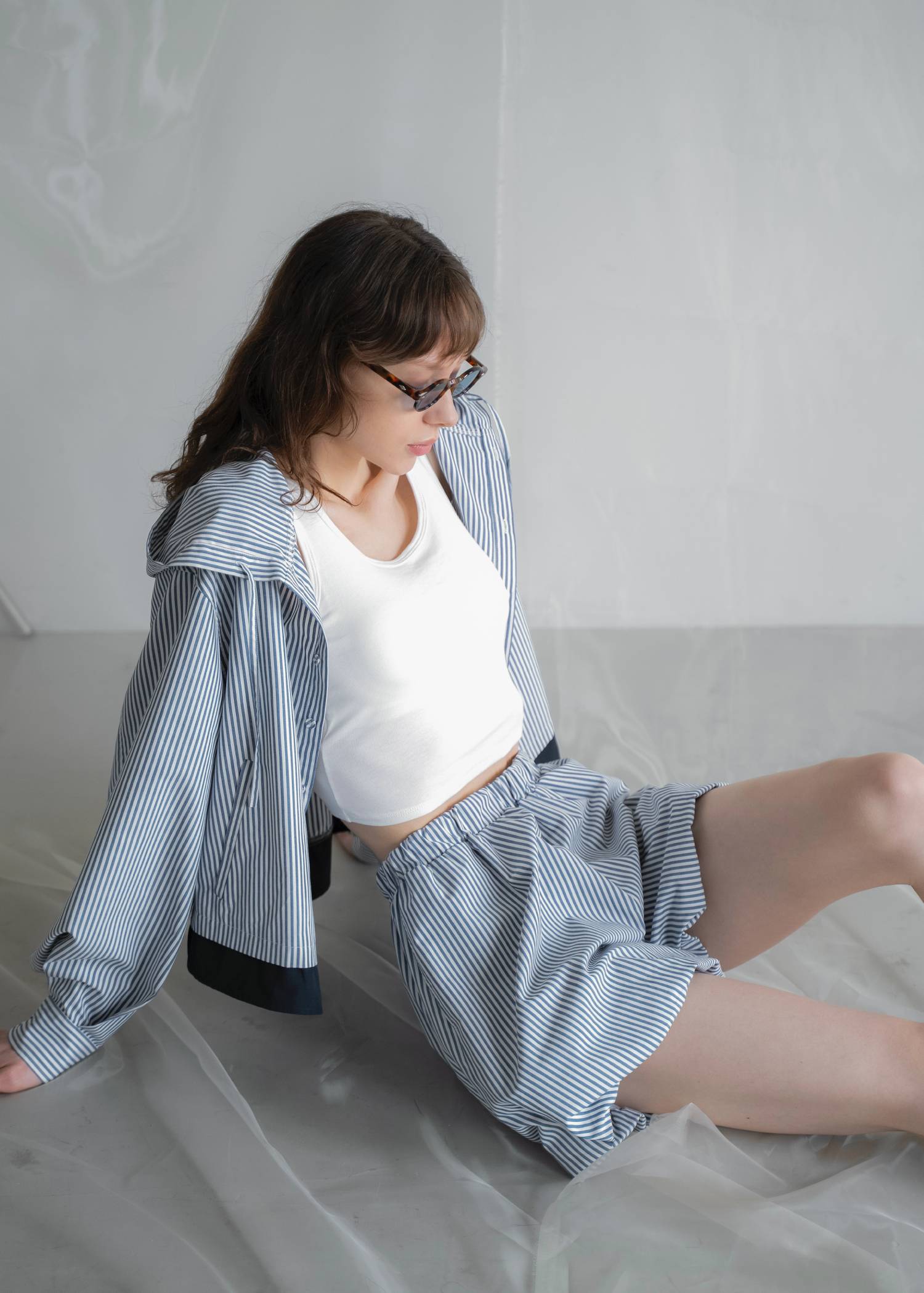 balloon hem UV cut gather volume S/PT