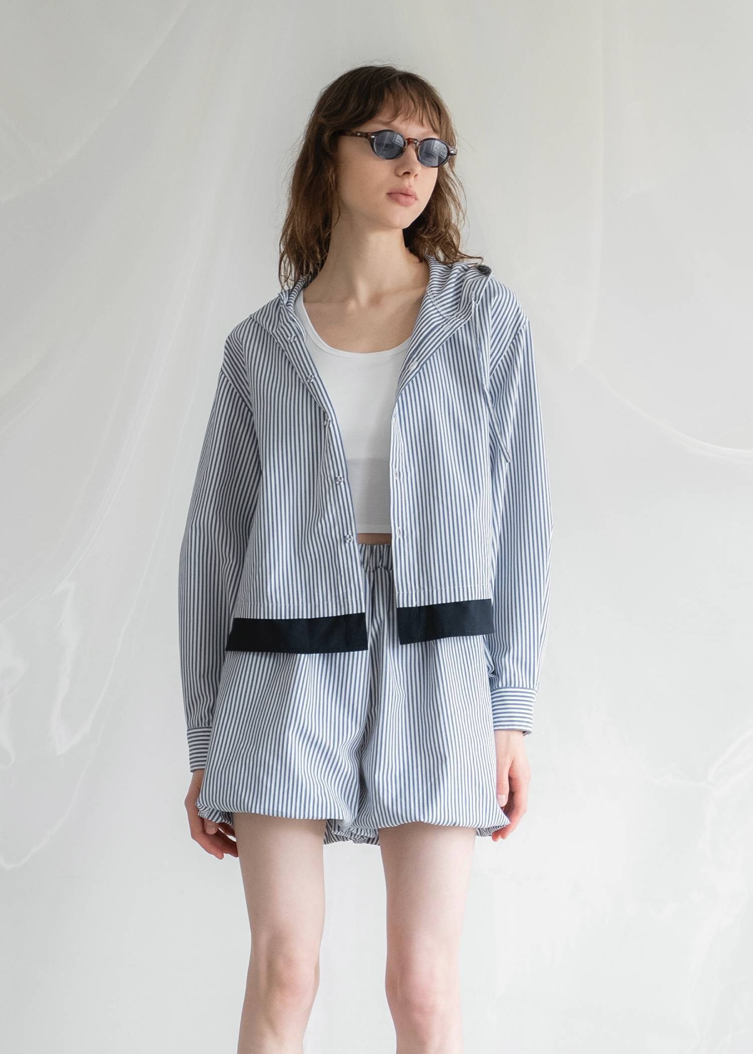 balloon hem UV cut gather volume S/PT