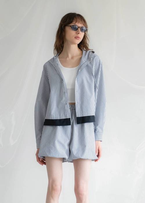 balloon hem UV cut gather volume S/PT