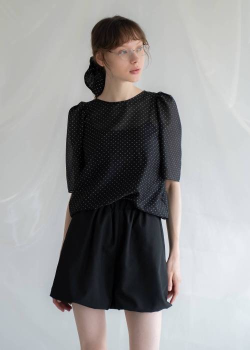 balloon hem UV cut gather volume S/PT