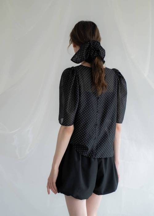 balloon hem UV cut gather volume S/PT