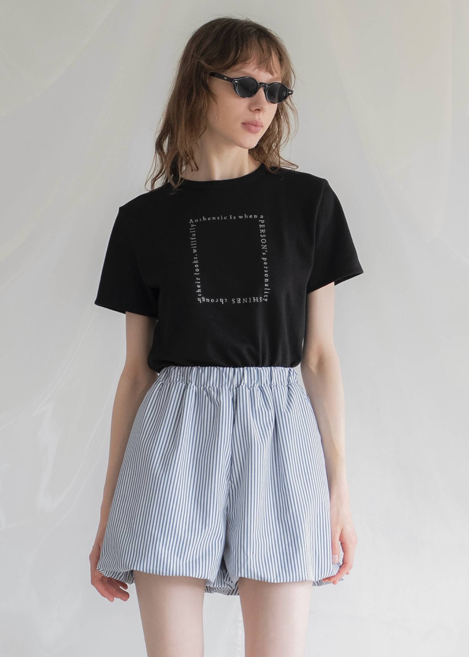 balloon hem UV cut gather volume S/PT