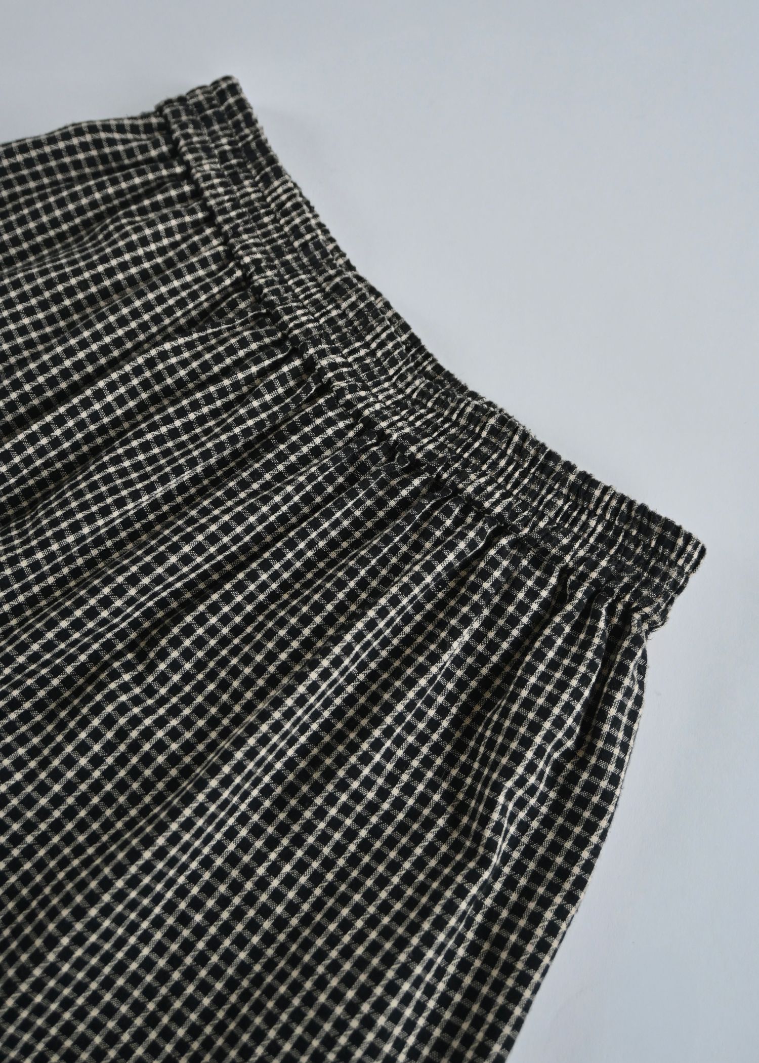 volume wide shirring check PT