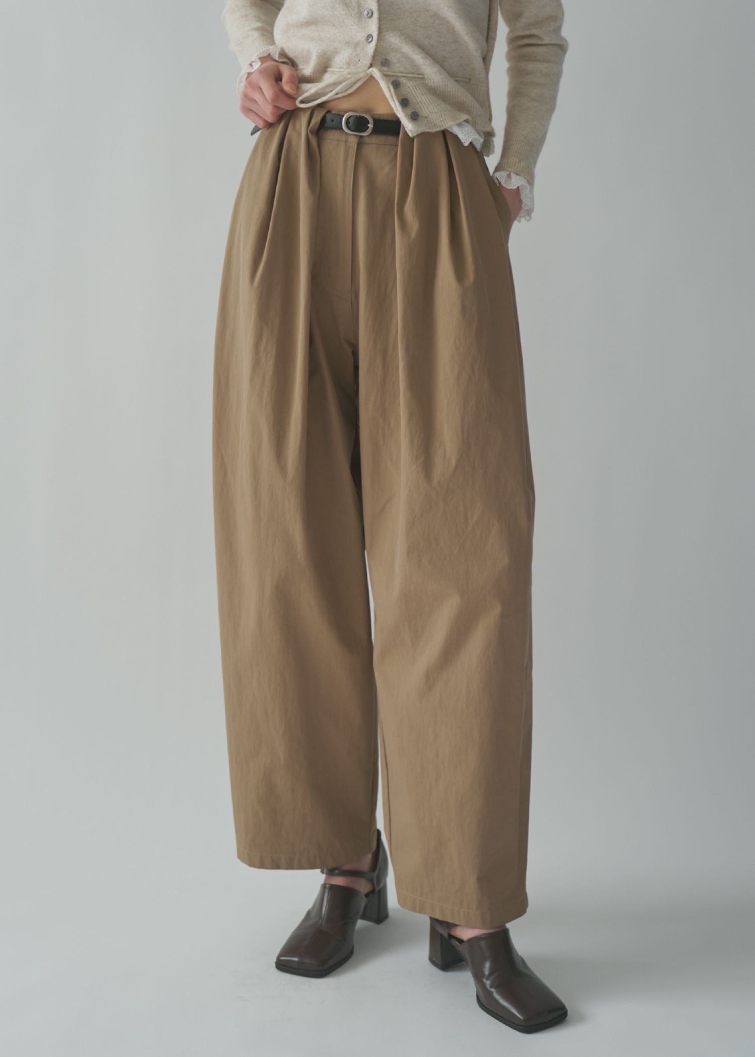 thick belt loop tuck wide PT