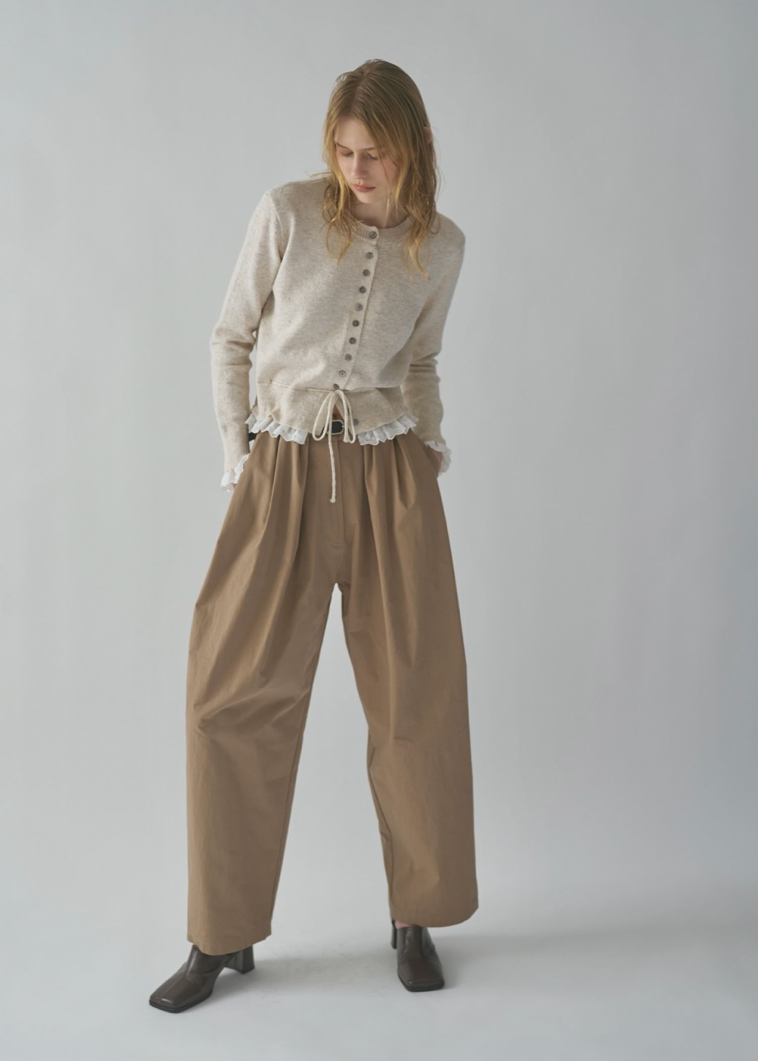 thick belt loop tuck wide PT