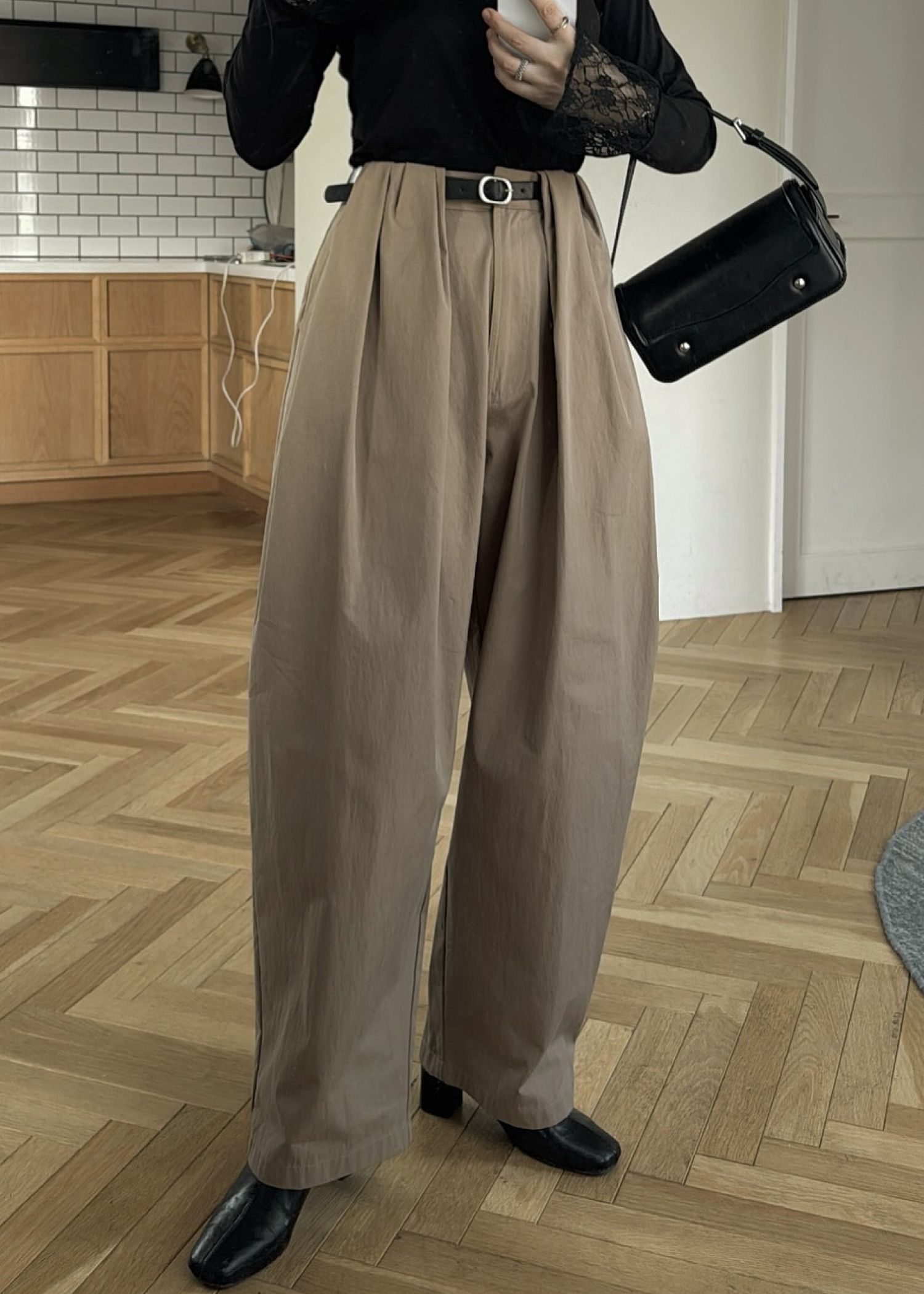 thick belt loop tuck wide PT