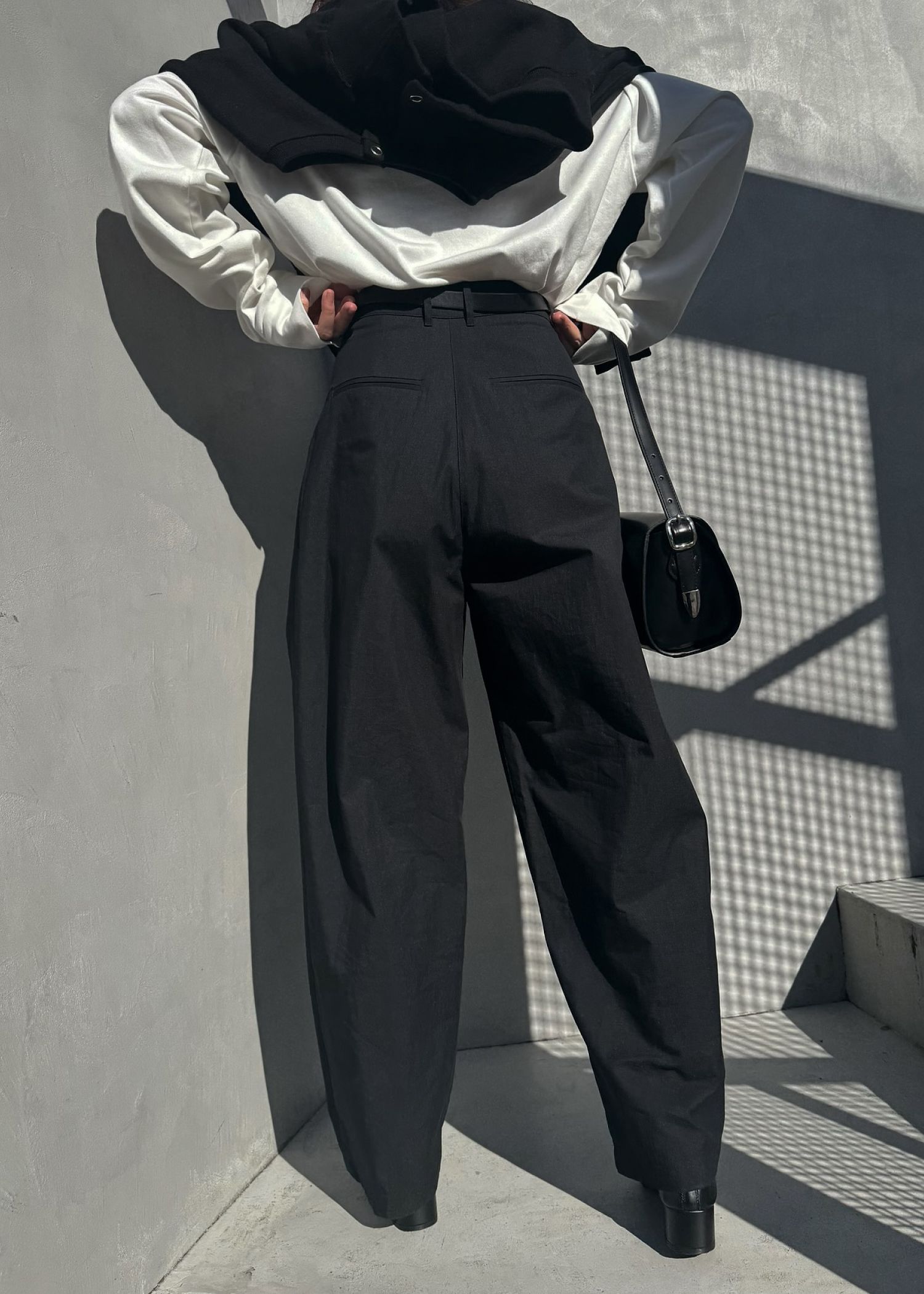 thick belt loop tuck wide PT