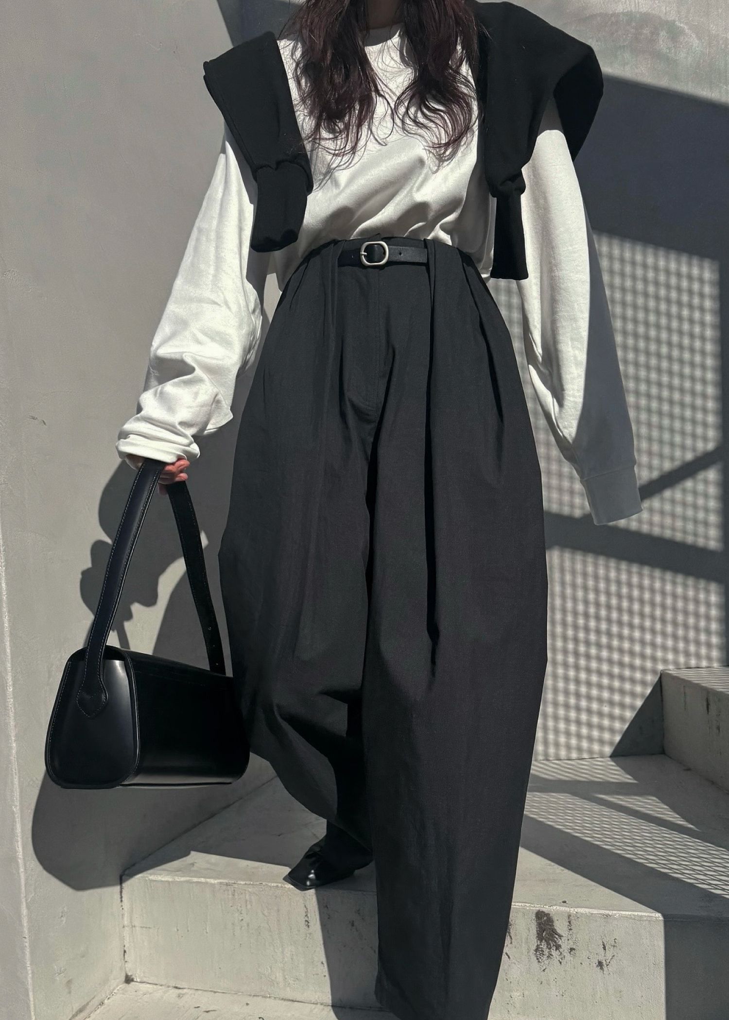 thick belt loop tuck wide PT