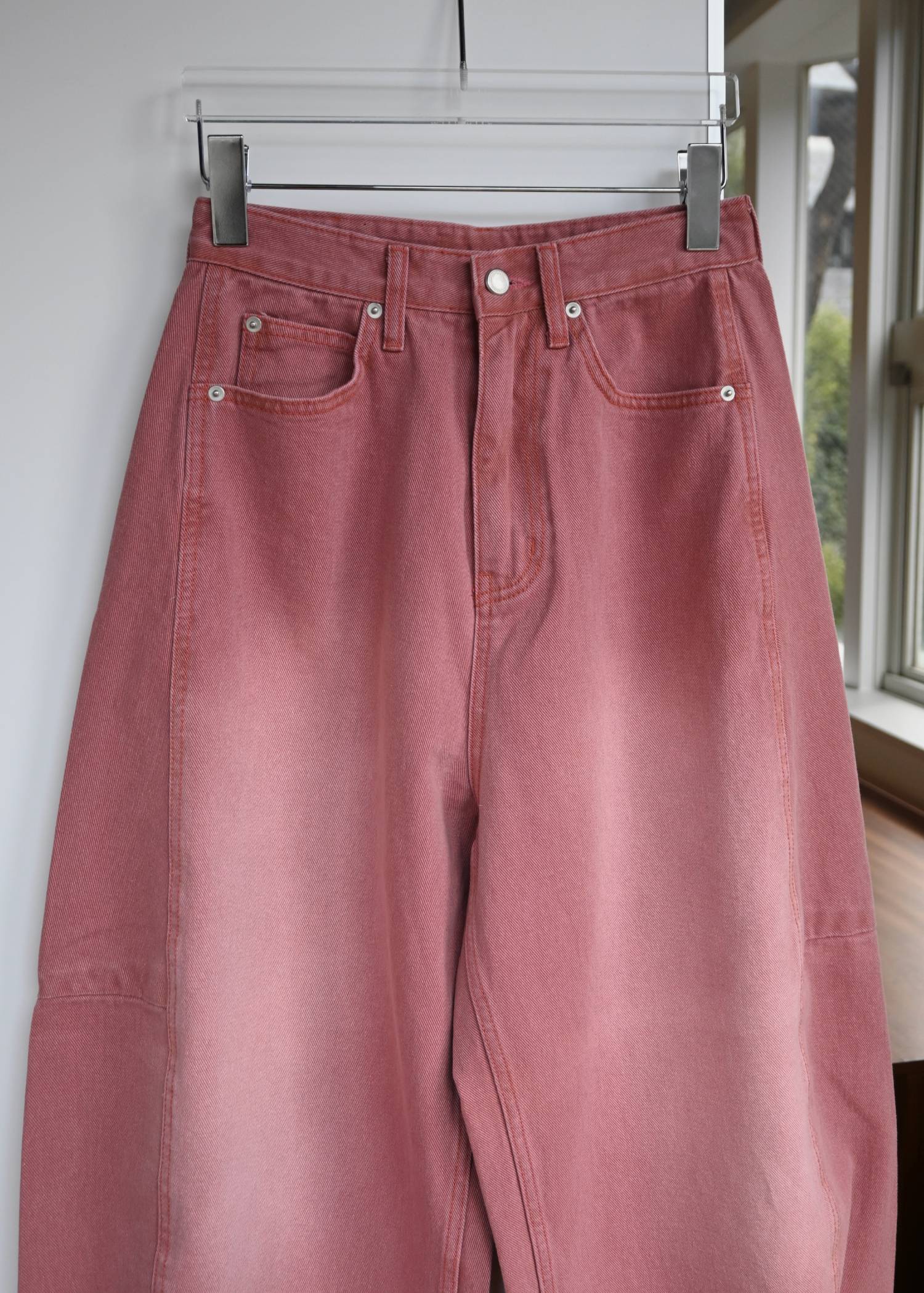 twill washed curve silhouette PT